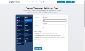 Deploy TOken on arbitrum 