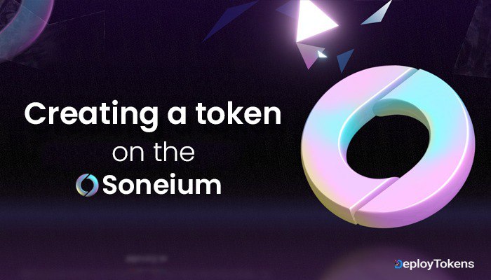 create token on soneium