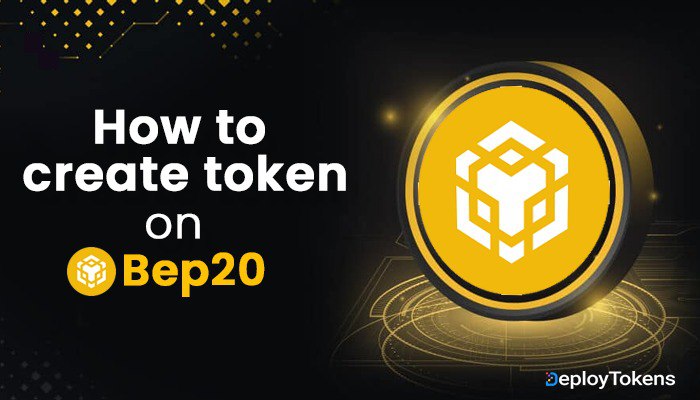 How to create token on bep20 without coding