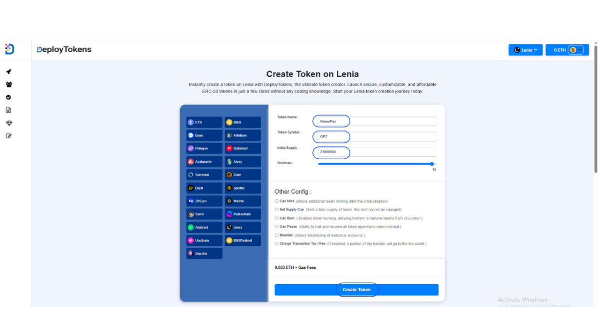 Token No Code How to Create Token on Linea Without Coding in 4 Steps