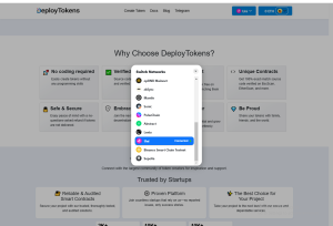 Choose Unichain as a Token Creation 