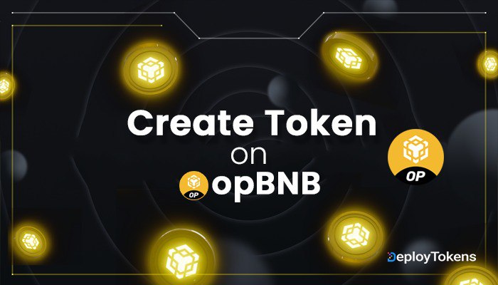 create opBNB tokens