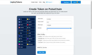 deploy tokens on pulsechain 