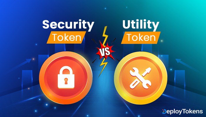 security token vs. utility tokens