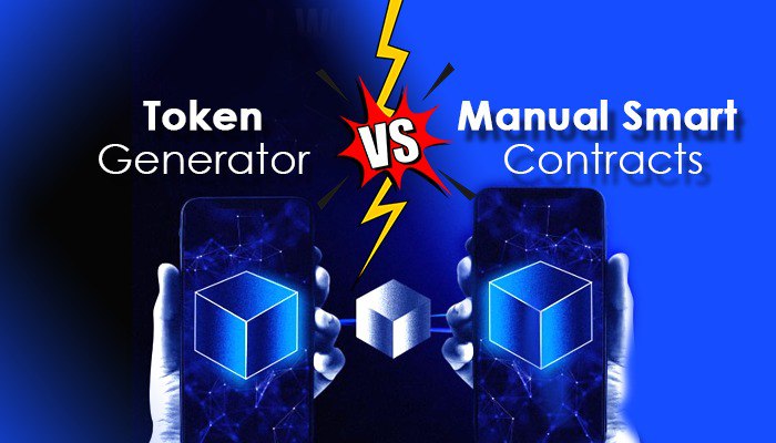 token generator vs smart contract