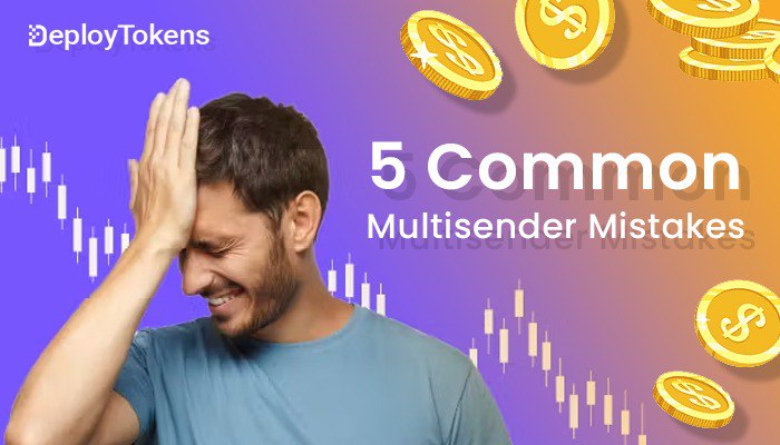 bulk token sender mistakes